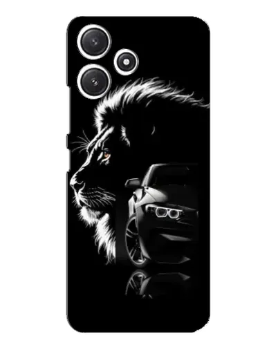Чехол для Xiaomi POCO M6 с картинкой «BMW и лев» Чехол для Xiaomi POCO M6 с картинкой «BMW и лев»
