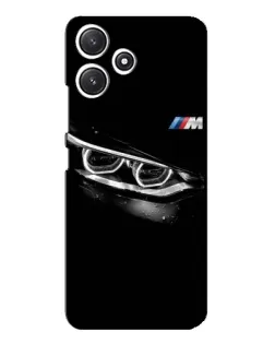 Чехол для Xiaomi POCO M6 с картинкой «BMW — взгляд тигра»