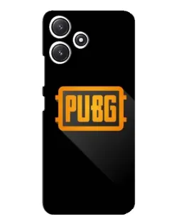 Чехол для Xiaomi POCO M6 с картинкой «PUBG — рамка лого»