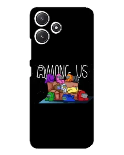Чехол для Xiaomi POCO M6 с картинкой «Логотип Among Us» Чехол для Xiaomi POCO M6 с картинкой «Логотип Among Us»