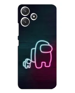 Чехол для Xiaomi POCO M6 с картинкой «Among Us неон-арт» Чехол для Xiaomi POCO M6 с картинкой «Among Us неон-арт»