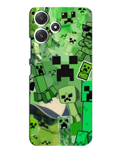 Чехол для Xiaomi POCO M6 с картинкой «Криперы Minecraft» Чехол для Xiaomi POCO M6 с картинкой «Криперы Minecraft»