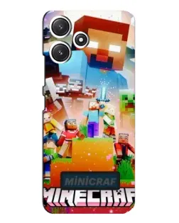 Чохол для Xiaomi POCO M6 з картинкою «Minecraft герої гри» Чохол для Xiaomi POCO M6 з картинкою «Minecraft герої гри»