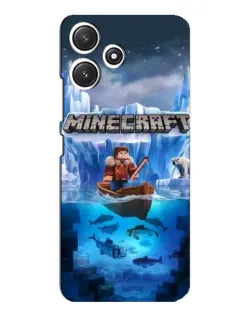 Чохол для Xiaomi POCO M6 з картинкою «Minecraft льодянийсвіт» Чохол для Xiaomi POCO M6 з картинкою «Minecraft льодянийсвіт»