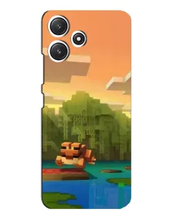 Чохол для Xiaomi POCO M6 з картинкою «Майнкрафт захід сонця» Чохол для Xiaomi POCO M6 з картинкою «Майнкрафт захід сонця»