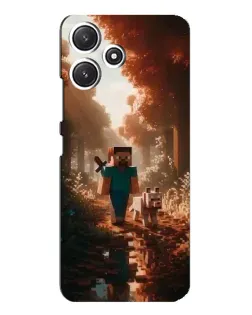 Чохол для Xiaomi POCO M6 з картинкою «Стів у лісі» Чохол для Xiaomi POCO M6 з картинкою «Стів у лісі»
