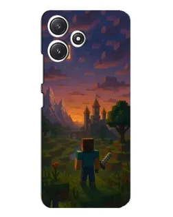 Чохол для Xiaomi POCO M6 з картинкою «Стів біля вежі» Чохол для Xiaomi POCO M6 з картинкою «Стів біля вежі»