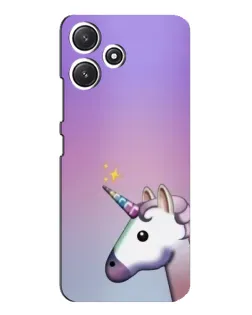 Чехол для Xiaomi POCO M6 с картинкой «Единорог градиент»