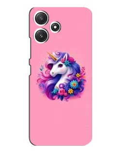Чехол для Xiaomi POCO M6 с картинкой «Сказочный единорог»