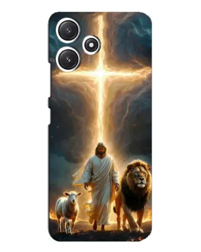 Чехол для Xiaomi POCO M6 с картинкой «Лев Иуды и Свет» Чехол для Xiaomi POCO M6 с картинкой «Лев Иуды и Свет»