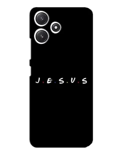 Чехол для Xiaomi POCO M6 с картинкой «Точки веры J.E.S.U.S.» Чехол для Xiaomi POCO M6 с картинкой «Точки веры J.E.S.U.S.»