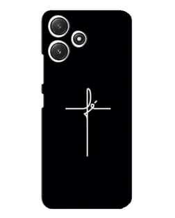 Чехол для Xiaomi POCO M6 с картинкой «Тонкий крест»
