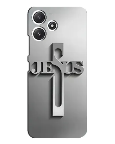 Чехол для Xiaomi POCO M6 с картинкой «Металлический крест Jesus» Чехол для Xiaomi POCO M6 с картинкой «Металлический крест Jesus»