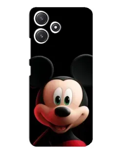 Чехол для Xiaomi POCO M6 с картинкой «Улыбающийся Микки Маус»