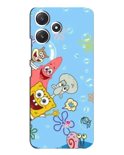 Чехол для Xiaomi POCO M6 с картинкой «Веселые пузырьки»