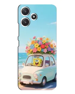 Чехол для Xiaomi POCO M6 с картинкой «Автомобильное путешествие»