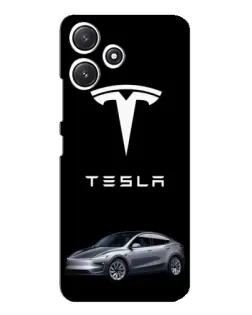 Чохол для Xiaomi POCO M6 з картинкою «Tesla Model Y»