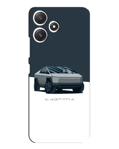Чехол для Xiaomi POCO M6 с картинкой «Серебристый Cybertruck Tesla» Чехол для Xiaomi POCO M6 с картинкой «Серебристый Cybertruck Tesla»