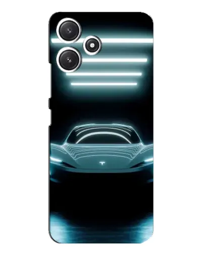 Чехол для Xiaomi POCO M6 с картинкой «Tesla в неоне» Чехол для Xiaomi POCO M6 с картинкой «Tesla в неоне»