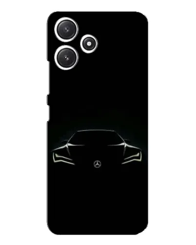Чехол для Xiaomi POCO M6 с картинкой «Mercedes — силуэт авто» Чехол для Xiaomi POCO M6 с картинкой «Mercedes — силуэт авто»