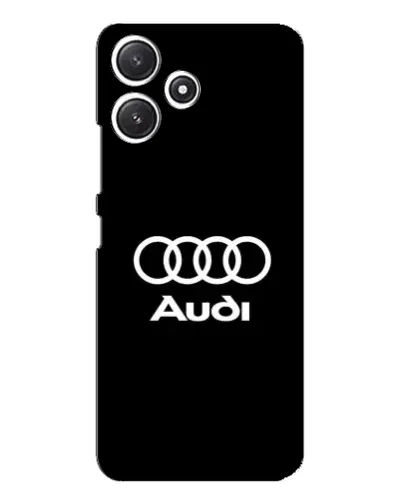 Чехол для Xiaomi POCO M6 с картинкой «Классическое лого Audi»