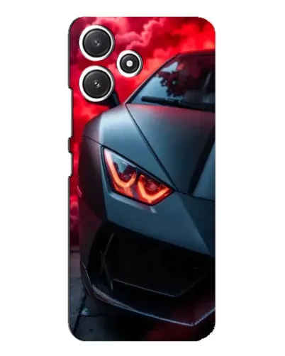 Чехол для Xiaomi POCO M6 с картинкой «Lamborghini красное сияние» Чехол для Xiaomi POCO M6 с картинкой «Lamborghini красное сияние»