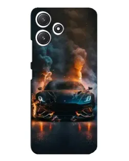Чохол для Xiaomi POCO M6 з картинкою «Lamborghini димна естетика»