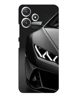 Чохол для Xiaomi POCO M6 з картинкою «Lamborghini фари деталізація»