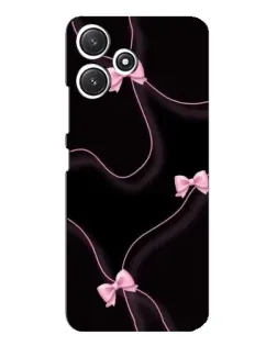 Чехол для Xiaomi POCO M6 с картинкой «Розовые ленты»
