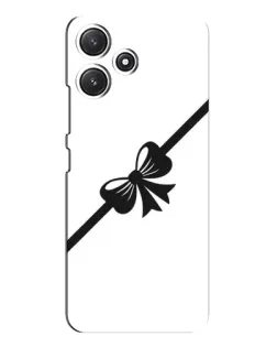 Чехол для Xiaomi POCO M6 с картинкой «Диагональный бант»