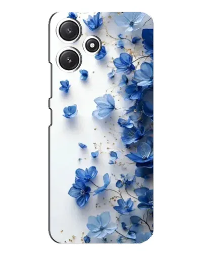 Чехол для Xiaomi POCO M6 с картинкой «Голубой цветочный каскад» Чехол для Xiaomi POCO M6 с картинкой «Голубой цветочный каскад»