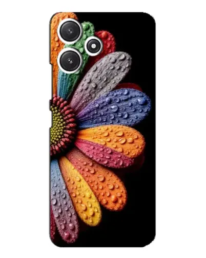 Чехол для Xiaomi POCO M6 с картинкой «Радужный цветок» Чехол для Xiaomi POCO M6 с картинкой «Радужный цветок»