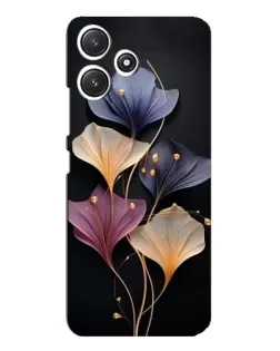 Чехол для Xiaomi POCO M6 с картинкой «Лиловые цветы грации»