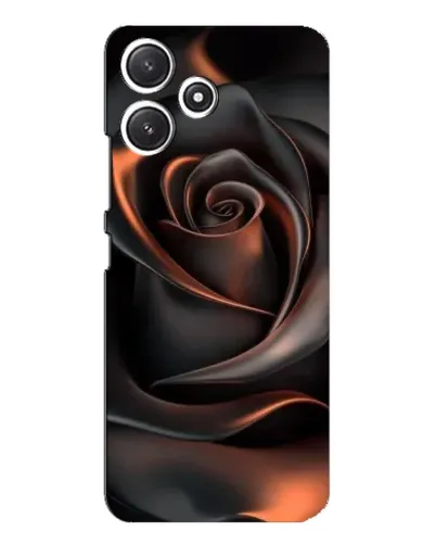 Чехол для Xiaomi POCO M6 с картинкой «Шелковая черная роза» Чехол для Xiaomi POCO M6 с картинкой «Шелковая черная роза»