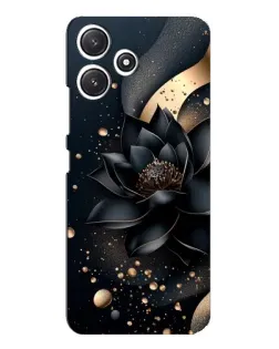 Чехол для Xiaomi POCO M6 с картинкой «Черный лотос»