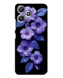 Чохол для Xiaomi POCO M6 з картинкою «Фіолетові квіти з росою» Чохол для Xiaomi POCO M6 з картинкою «Фіолетові квіти з росою»