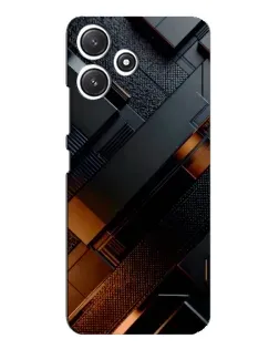 Чехол для Xiaomi POCO M6 с картинкой «Черные геометрические блоки» Чехол для Xiaomi POCO M6 с картинкой «Черные геометрические блоки»