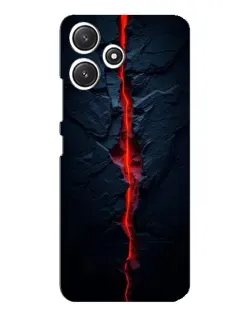 Чехол для Xiaomi POCO M6 с картинкой «Kрасная лавовая трещина» Чехол для Xiaomi POCO M6 с картинкой «Kрасная лавовая трещина»