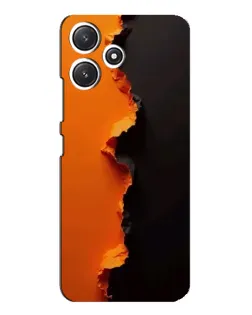 Чехол для Xiaomi POCO M6 с картинкой «Оранжевый разлом» Чехол для Xiaomi POCO M6 с картинкой «Оранжевый разлом»