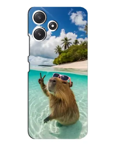 Чехол для Xiaomi POCO M6 с картинкой «Капибара на море» Чехол для Xiaomi POCO M6 с картинкой «Капибара на море»