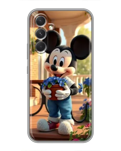 Чехол для Xiaomi Poco M7 Plus с картинкой «Микки садовод» Чехол для Xiaomi Poco M7 Plus с картинкой «Микки садовод»