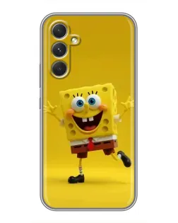Чехол для Xiaomi Poco M7 Plus с картинкой «Позитивный Губка Боб» Чехол для Xiaomi Poco M7 Plus с картинкой «Позитивный Губка Боб»