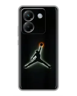 Чохол для Xiaomi Poco M7 Pro 5G з картинкою «Jordan Gradient Logo» Чохол для Xiaomi Poco M7 Pro 5G з картинкою «Jordan Gradient Logo»