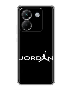 Чехол для Xiaomi Poco M7 Pro 5G с картинкой «Jordan White Logo» Чехол для Xiaomi Poco M7 Pro 5G с картинкой «Jordan White Logo»