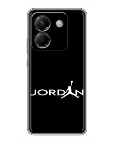 Чехол для Xiaomi Poco M7 Pro 5G с картинкой «Jordan White Logo» Чехол для Xiaomi Poco M7 Pro 5G с картинкой «Jordan White Logo»