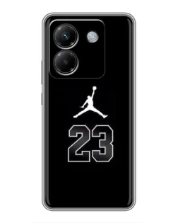 Чехол для Xiaomi Poco M7 Pro 5G с картинкой «Jordan Flight 23» Чехол для Xiaomi Poco M7 Pro 5G с картинкой «Jordan Flight 23»