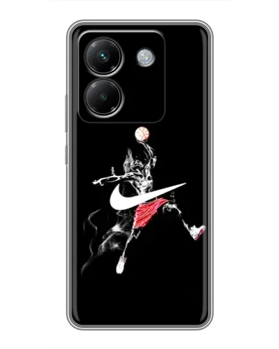 Чехол для Xiaomi Poco M7 Pro 5G с картинкой «Jordan Jumpman» Чехол для Xiaomi Poco M7 Pro 5G с картинкой «Jordan Jumpman»
