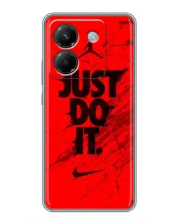 Чехол для Xiaomi Poco M7 Pro 5G с картинкой «Nike Just Do It» Чехол для Xiaomi Poco M7 Pro 5G с картинкой «Nike Just Do It»