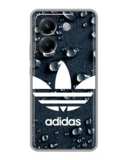 Чохол для Xiaomi Poco M7 Pro 5G з картинкою «Adidas Trefoil Blue»