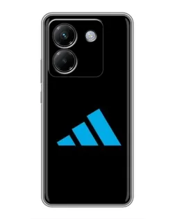Чохол для Xiaomi Poco M7 Pro 5G з картинкою «Adidas Cyan Logo»